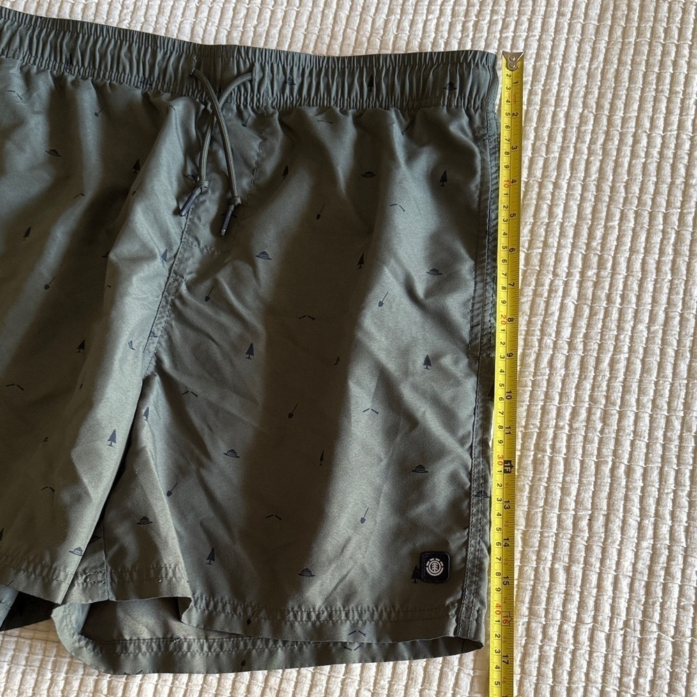 Element Forest Green Swim Board Shorts - Picture 8 of 9